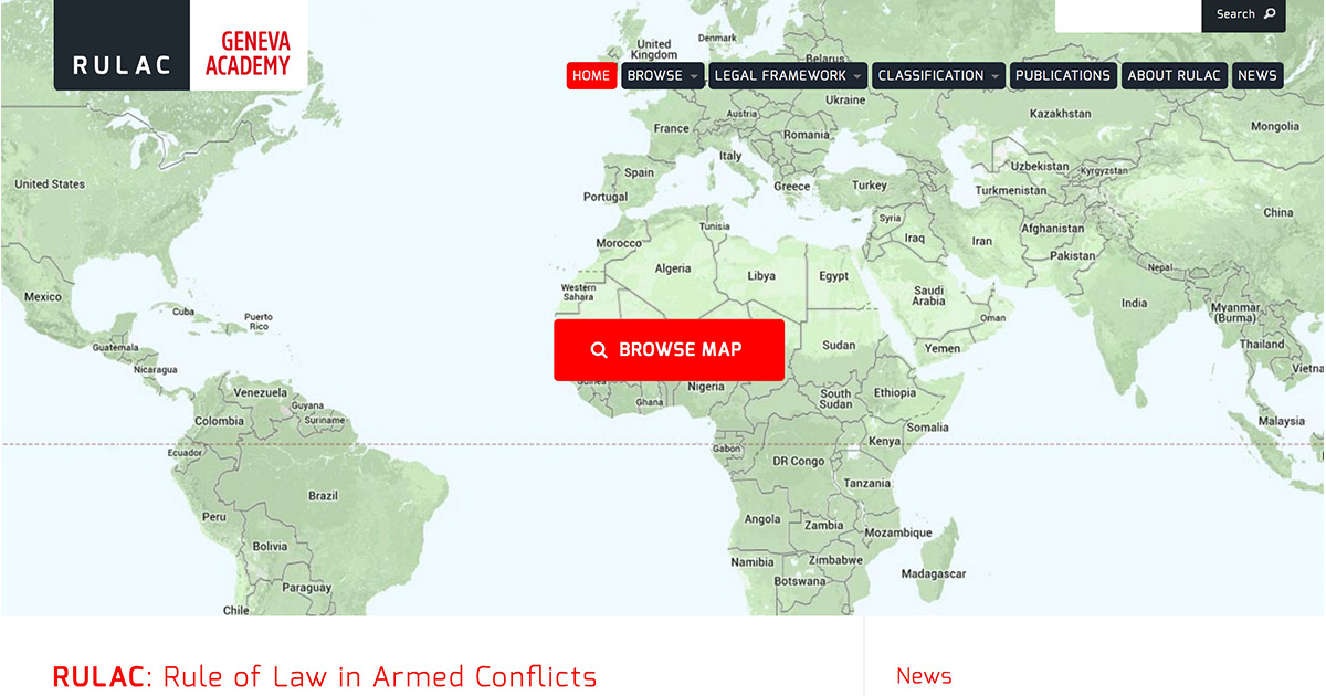 current non international armed conflicts